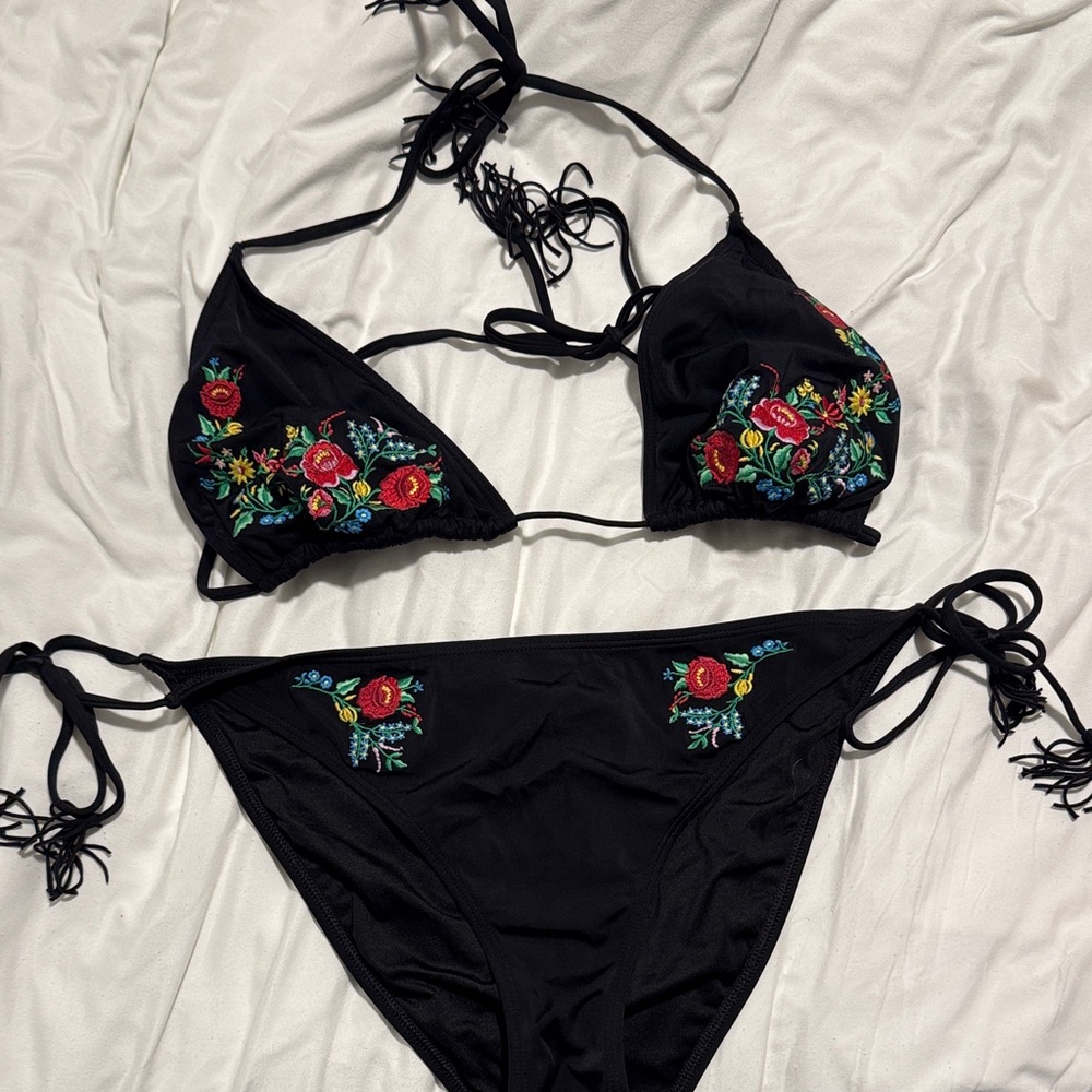 Swimsuits For All Charcoal Gray Swim Bottoms